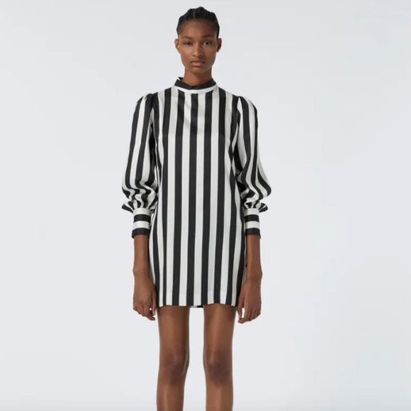 The Kooples Dresses & Skirts - The Kooples Striped Long Sleeve Mini Dress